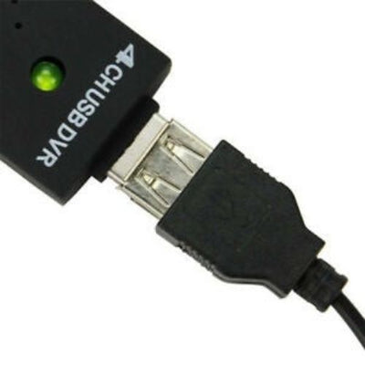 EasyCAP 4 Channel 4CH USB 2.0 DVR Video Audio Capture Adapter Card Win 7 8