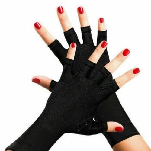 Copper Compression Gloves Arthritis  Carpal Tunnel Hand Wrist Brace Support US