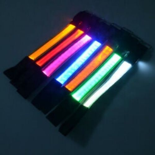 LED Armband Reflective Running Gear Bracelet Glow LED Light Band