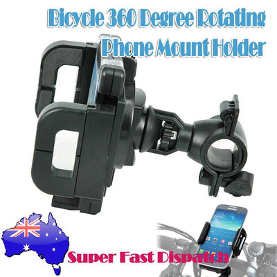 Bicycle Bike Cycling 360 Degree Rotating Phone Mount Holder for GPS Mobile MP4