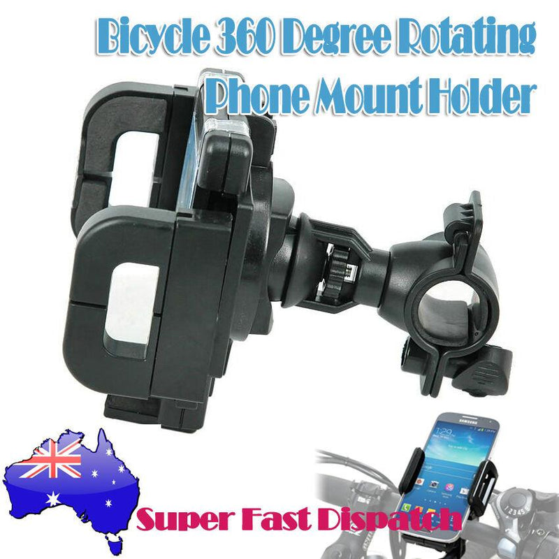 Bicycle Bike Cycling 360 Degree Rotating Phone Mount Holder for GPS Mobile MP4