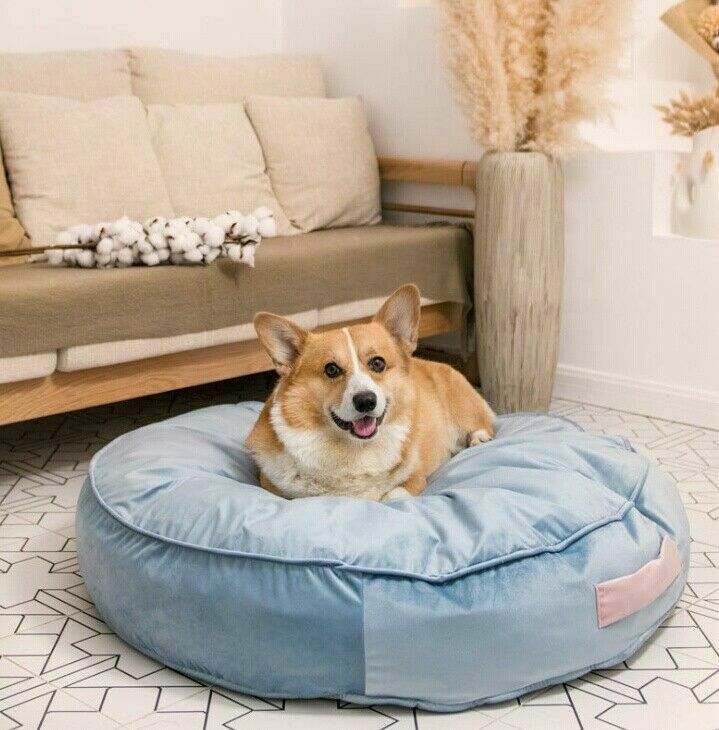 Dog Cat Bed Warm Soft Pet Bed Barrie Round Nest Comfy Sleeping Kennel Pet Sofas