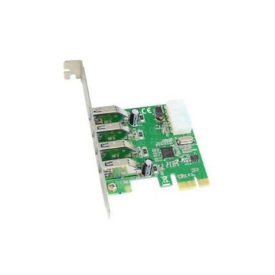 USB 3.0 PCI-E Card USB PCI Express HUB 4 Port Horizontal Connection