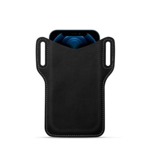 New Mens Cell Phone Leather Pouch Belt Pack Bag Loop Waist Holster Case Covers