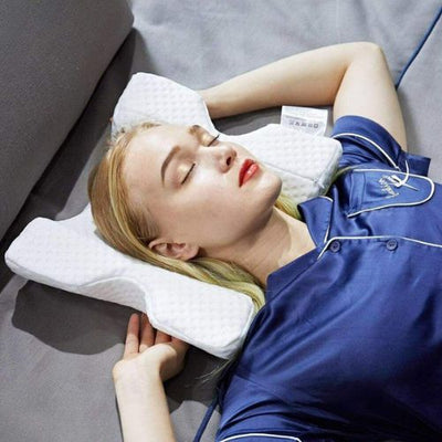 New Multifunction Slow Rebound Pressure Pillow Memory Foam Neck-Protection Neck