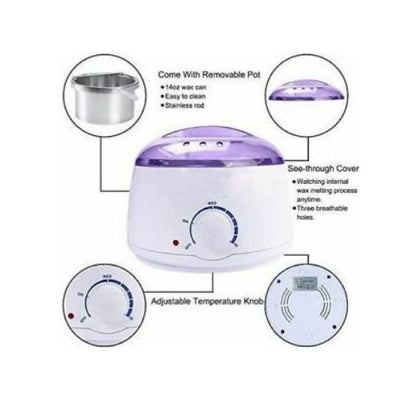 Wax Pot Heater Warmer Hot Waxing Machine for Salon Home Beauty Tool CA Plug