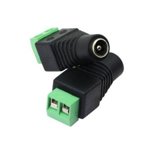 12VDC 5A Female 5.5x2.1 DC Power Jack Plug Adapter Connector Screw Fastening