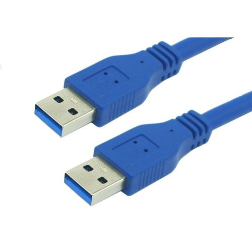 USB 3.0 A Male to A Male Cable Lead for High-Speed Data Transfer and Connection