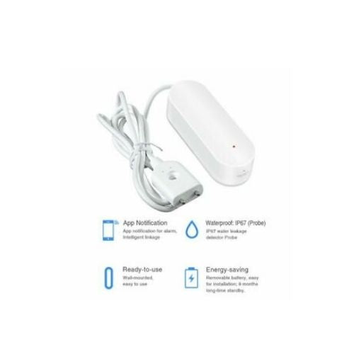 Tuya Smart WiFi Water Leak Sensor Flood Leakage Level Overflow Detector