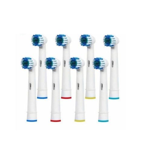 Electric Toothbrush Heads Compatible Oral B Replacement Brush x8 Precision Clean