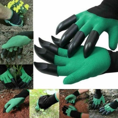 Garden Gloves with Claws for Women and Men outdoor Digging Planting Weeding Seed