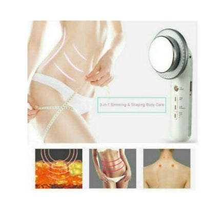 3 in1 Ultrasonic Cavitation Fat Remover Slimming Anti-Cellulite Massager Machine