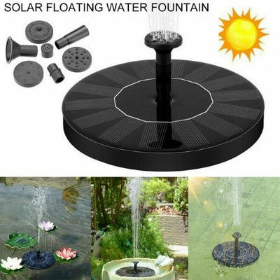 Solar Garden Outdoor Fountain Water Pump for Bird Bath Water Pump Garden Pool