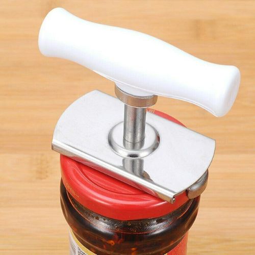 Can Opener Adjustable Jar Lid Bottle Remover Stainless Steel Twist Off Grip Tool