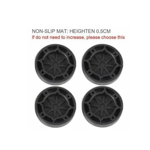 4PCS Washing Machine Rubber Mat Anti-Vibration Pad Universal Non-slip Damping