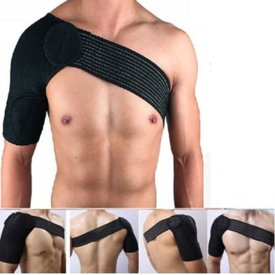 Premium Shoulder Brace Adjustable Compression Wrap Band Relieve Rotator Sports