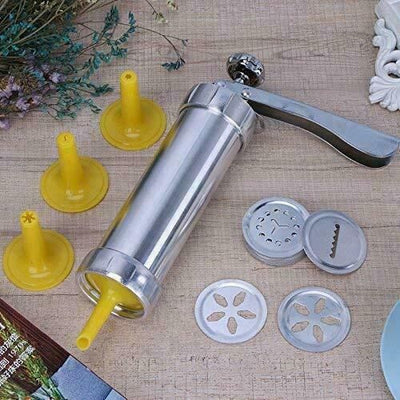 New 20Pcs Stainless Steel Biscuit Maker Cookie Stamp Press Bakeware Tool Silver