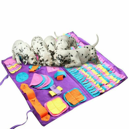 Pet Snuffle Mat Skills for Dogs Cats Bowl Feeding Mat Feed Game for Boredom Dogs