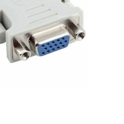 DVI to VGA SVGA Converter Adapter DVI-I Dual Link 24+5 pin Male to 15 Female New