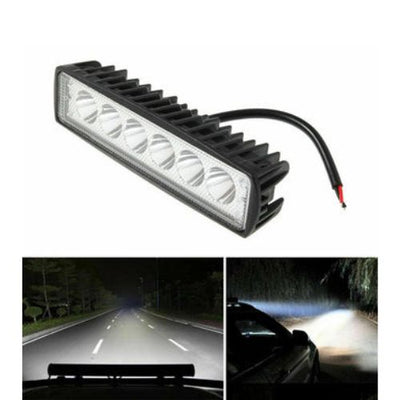 2X 36W Slim Led Light Bar Spot Flood Motorcycle ATV 4x4 WD Bumper Backup Pods