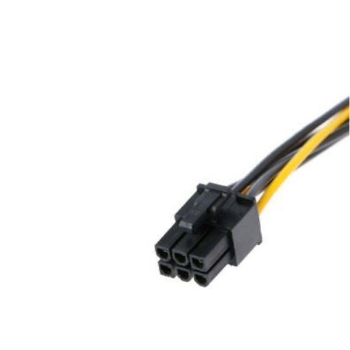 Dual SATA Power to 6Pin PCI-E Cable Converter Wire for PCI Express Video Card