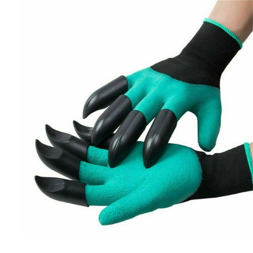 Garden Gloves with Claws for Digging Planting Gardening ABS Tool for Home Pot