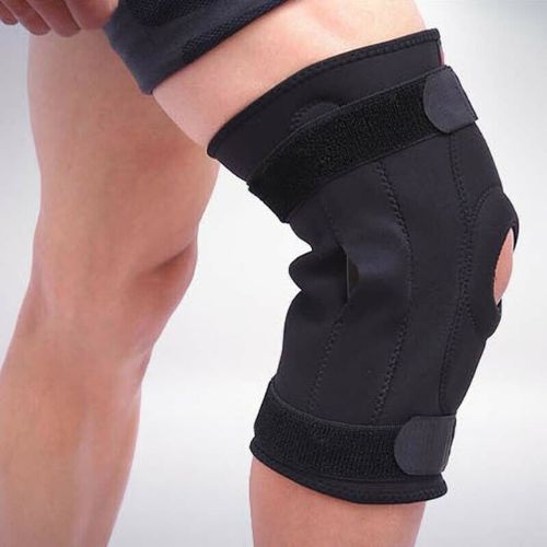 Adjustable Double Metal and Hinged Knee Brace Support Protection Arthritis Sport