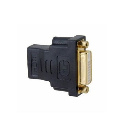 HDMI Female DVI DVI-D Female F/F Adapter Adaptor 24+1 LCD HDTV DVD New