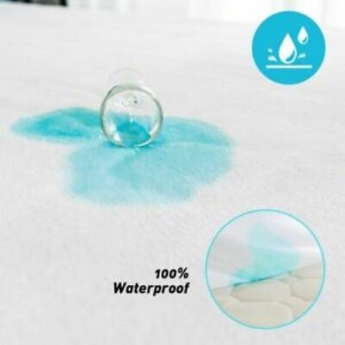 Mattress Protector Waterproof Terrycloth Soft Mattress Pad Cover 3- Sizes Cover