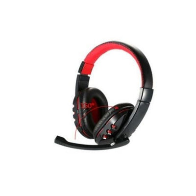 Wireless Gaming Headset Bluetooth Headphone Ear Cup Mic for Smart Phones Tablet