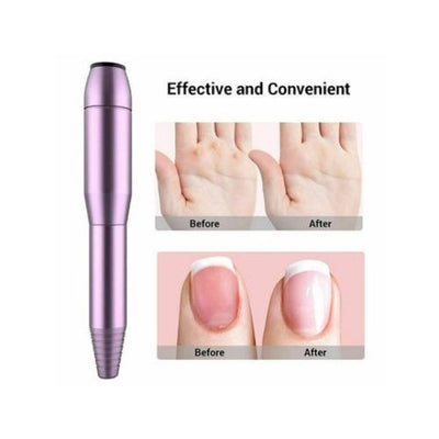 New Electric Nail File Drill Portable Professional Manicure Pedicure Machine Set