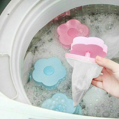 Washing Machine Filter Bag Floating Lint Hair Catcher Mesh Pouch Laundry Tool