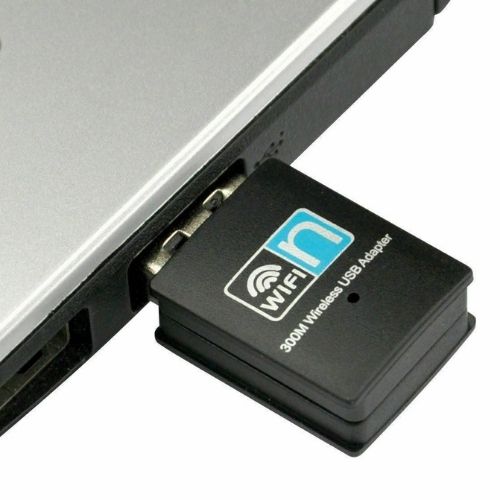 300Mbps Wireless USB Wifi Adapter for Desktops Laptops Windows 802.11 n/g/b