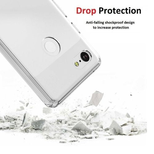For Google Pixel 3 Case - Crystal Clear Thin Soft TPU Silicone Back Cover