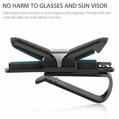 Vehicle Car Mounted Glasses Clip Sun Visor Eye Sunglasses Card Pen Holder Easy