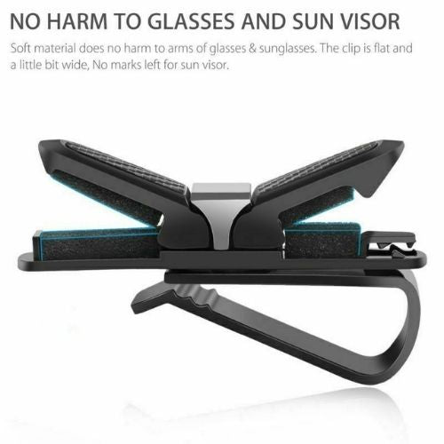 Vehicle Car Mounted Glasses Clip Sun Visor Eye Sunglasses Card Pen Holder Easy