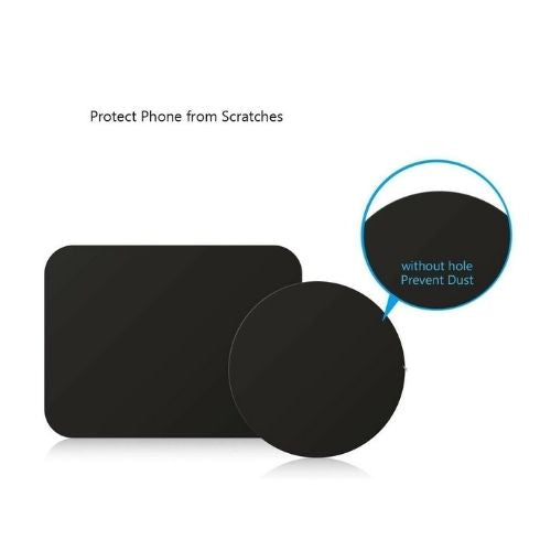 Universal Magnetic Metal Plate with 3M Adhesive Tape Pad For Phone Car Mount