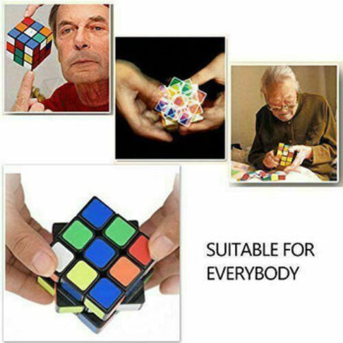 Magic Cube 3x3x3 Super Smooth Fast Speed Puzzle Pressure Reliever HOBBY Toy gift