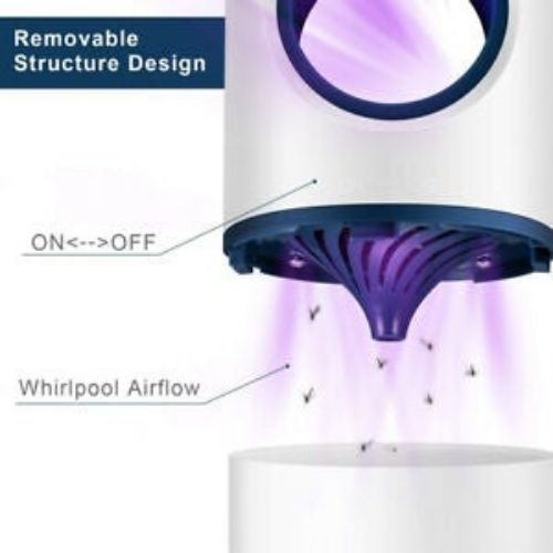 Electric Mosquito Killing Trap Lamp Non-Toxic Insect Fly Bug Zapper Catcher