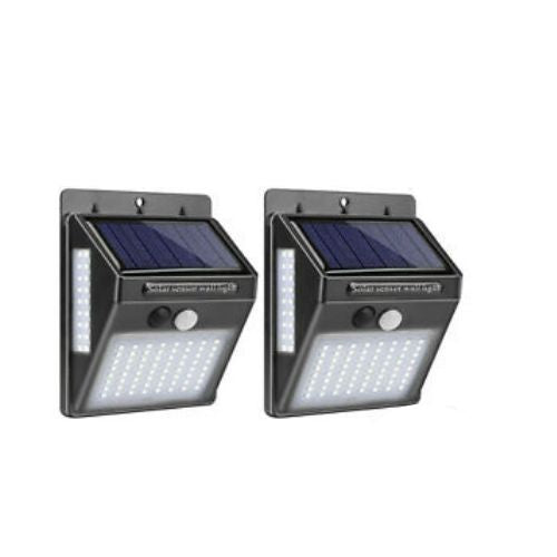 Solar Sensor Wall Light 100 LED Motion Lights Outdoor Security Home Lamp