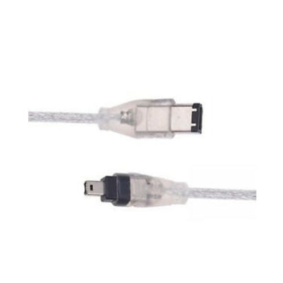 Firewire 400 Cable New IEEE 1394 Black 4 pin to 6pin 4-6 Cord Wire Male to Male