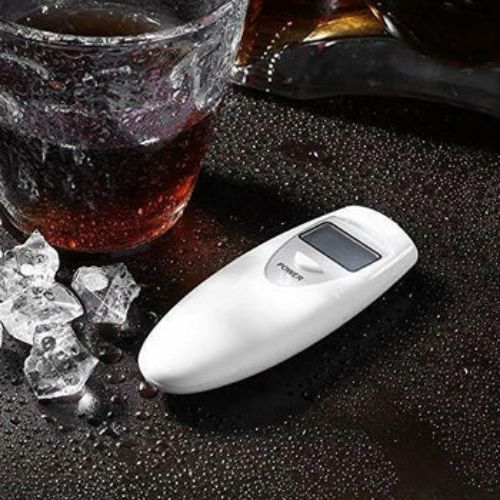 Digital LCD Police Breathalyzer Breath Test Alcohol Tester Analyzer Detector