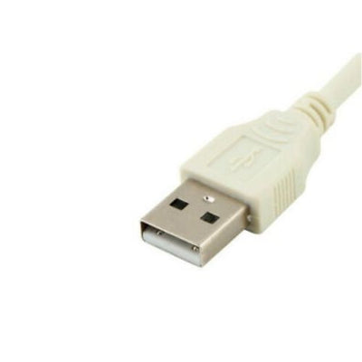 New USB Type A Male to PS2 PS/2 Female Cable Adapter Converter Keyboard/Mouse