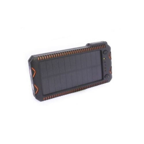 12000 mAh Portable Waterproof Solar Charger Dual USB External Battery Power Bank