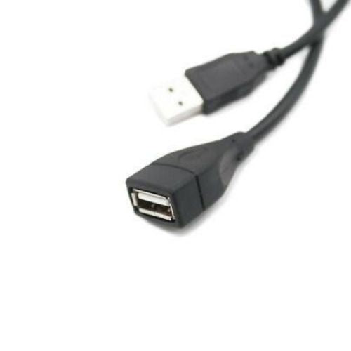 Brand New 6ft 6 feet USB A Male to A Female Data Extension Cable Black