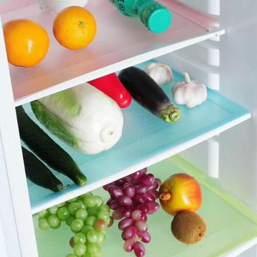 NEW Refrigerator Washable Fridge Mats Liners Waterproof Fridge Pads Shelves Draw