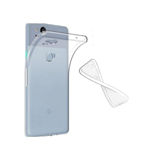 For Google Pixel 2 Case - Clear Thin Soft TPU Silicone Back Cover