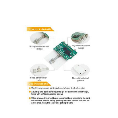 PCB Circuit Board Holder Soldering Platform Universal Adjustable Repair Clamp