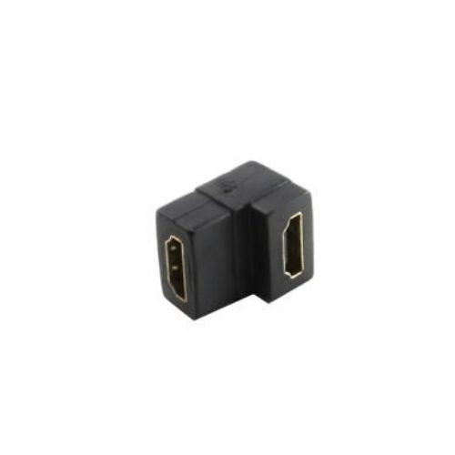 HDMI Female to Female 90 Degree Right Angle Adapter Changer Connector for HDTV