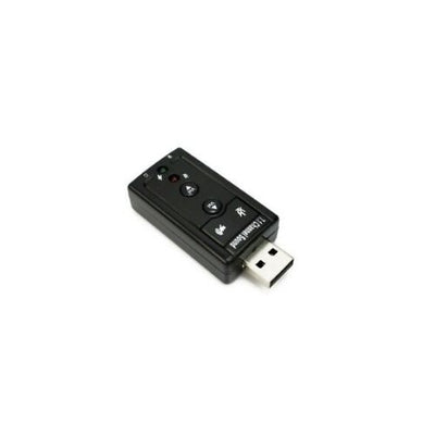 Mini USB 2.0 3D Virtual 7.1 Channel External Audio Music Sound Card Adapter